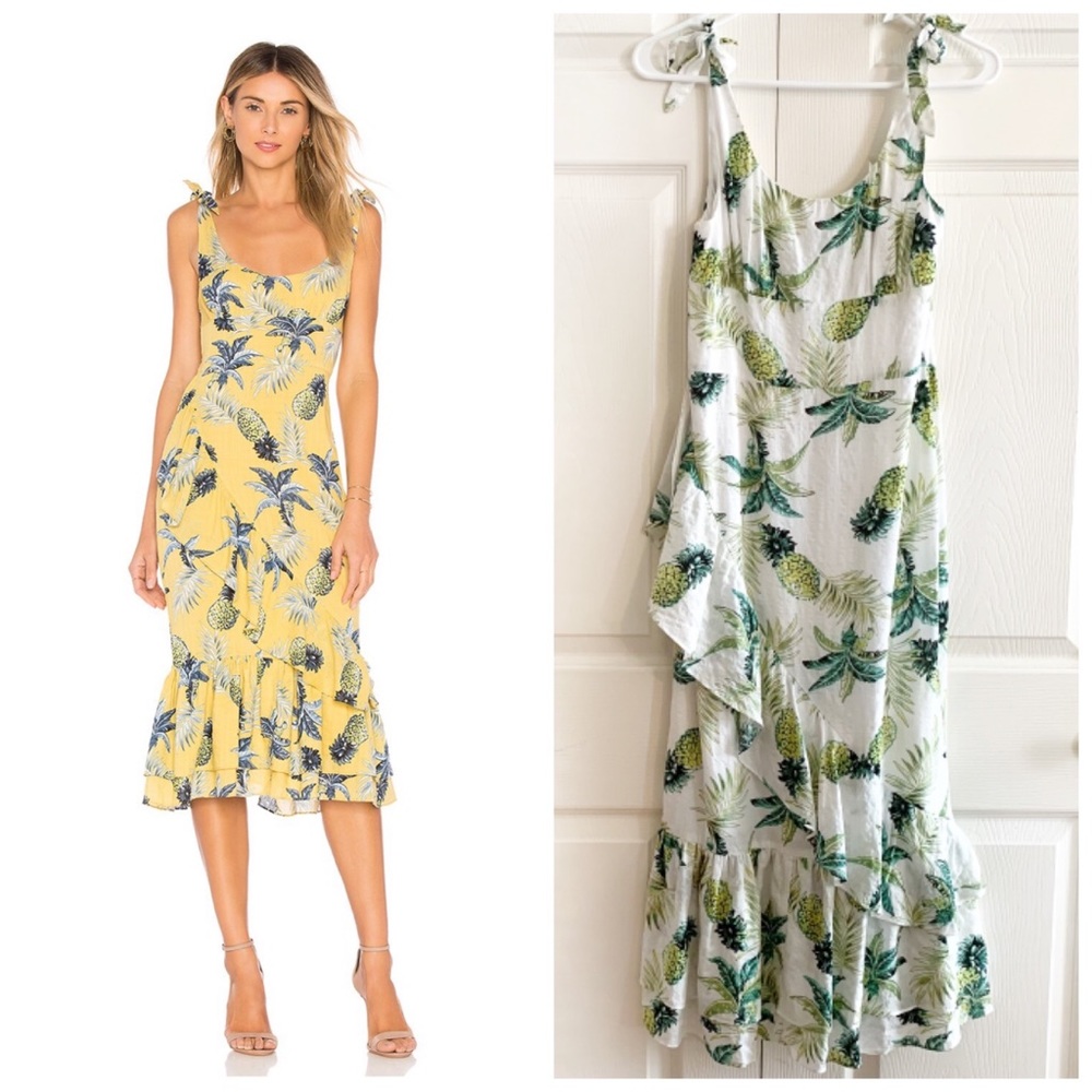 MAJORELLE Nikita Dress in Citrus Size S From Revolve